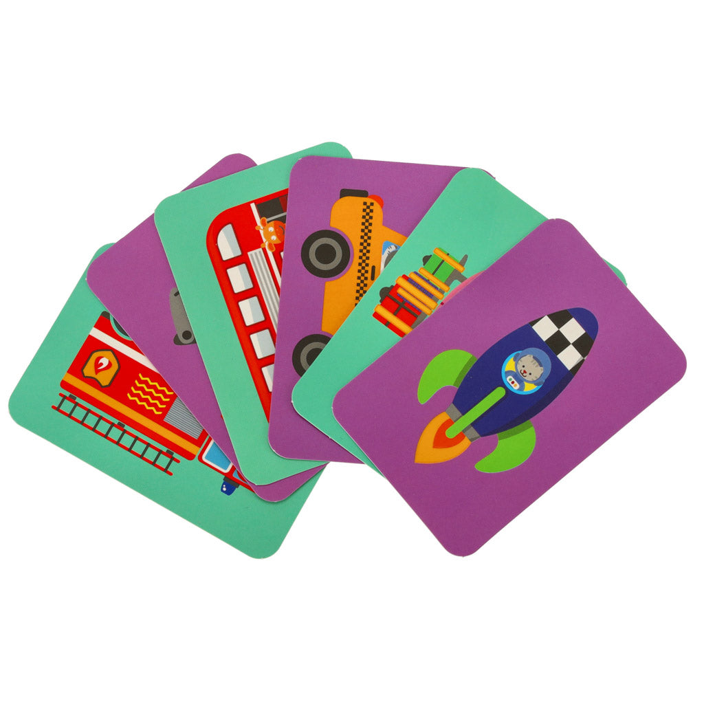 Mágneses közlekedési eszközök puzzle