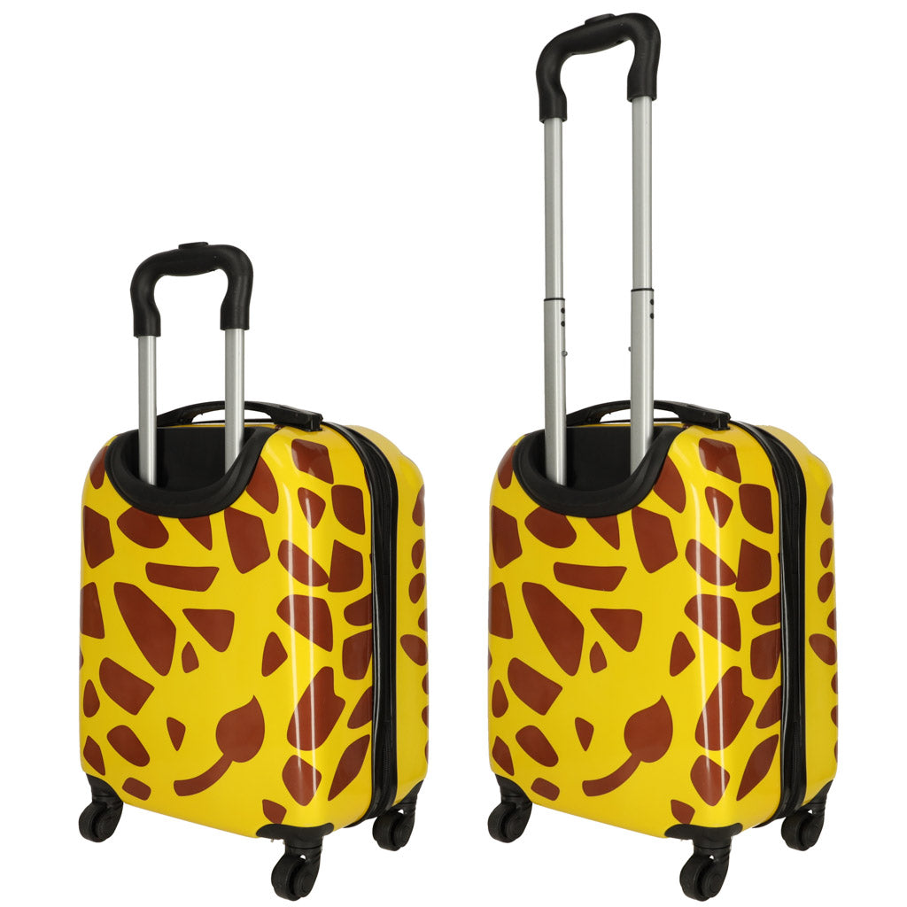 Children's Travel Suitcase On Wheels Giraffe