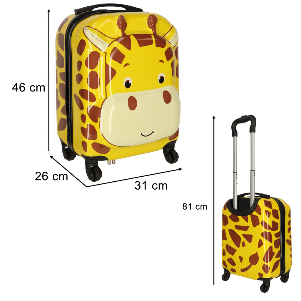 Geamantan De Calatorie Copii Pe Roti Girafa