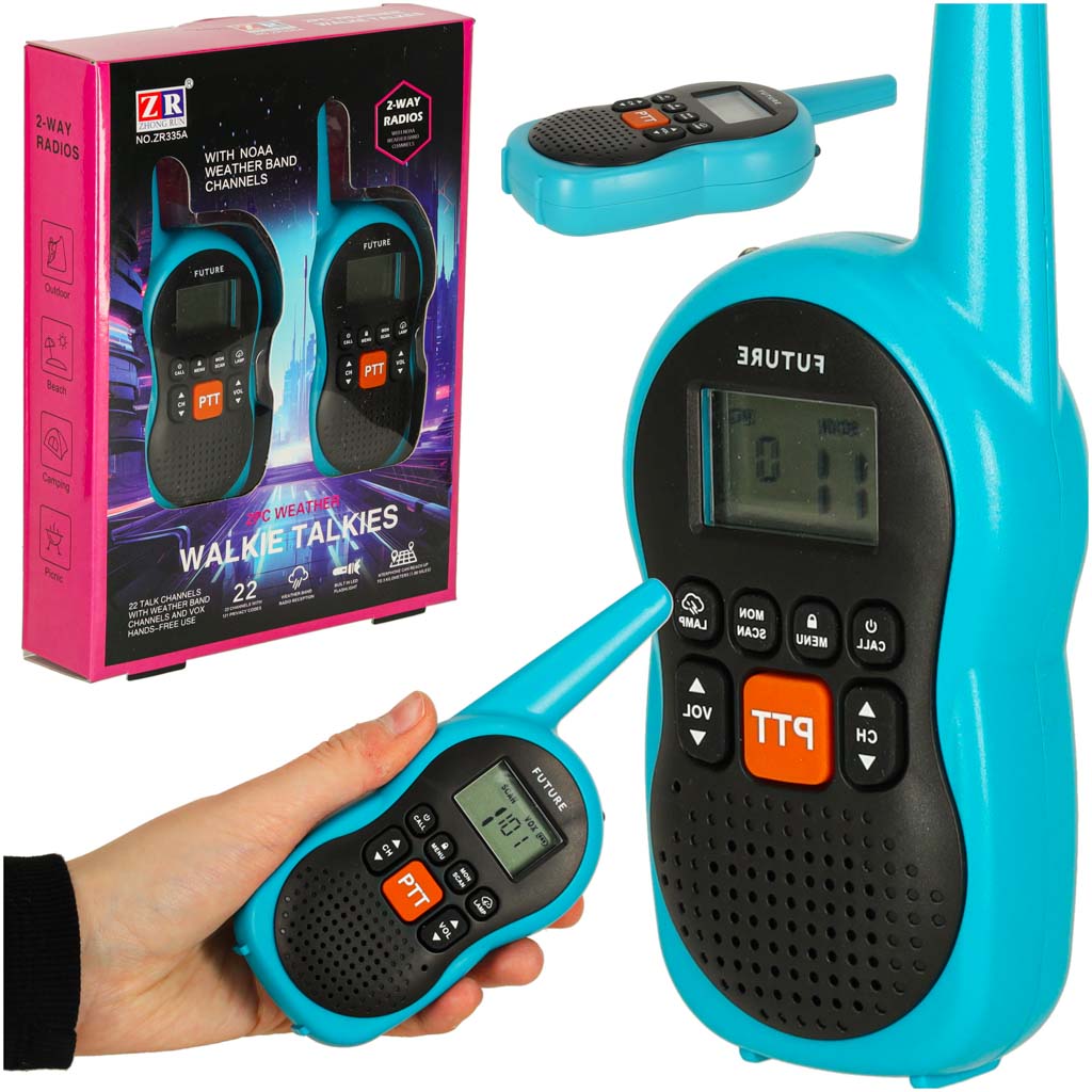 Walkie Talkie Walkie Talkies For Children 3km Range Set Of 2 Pcs.