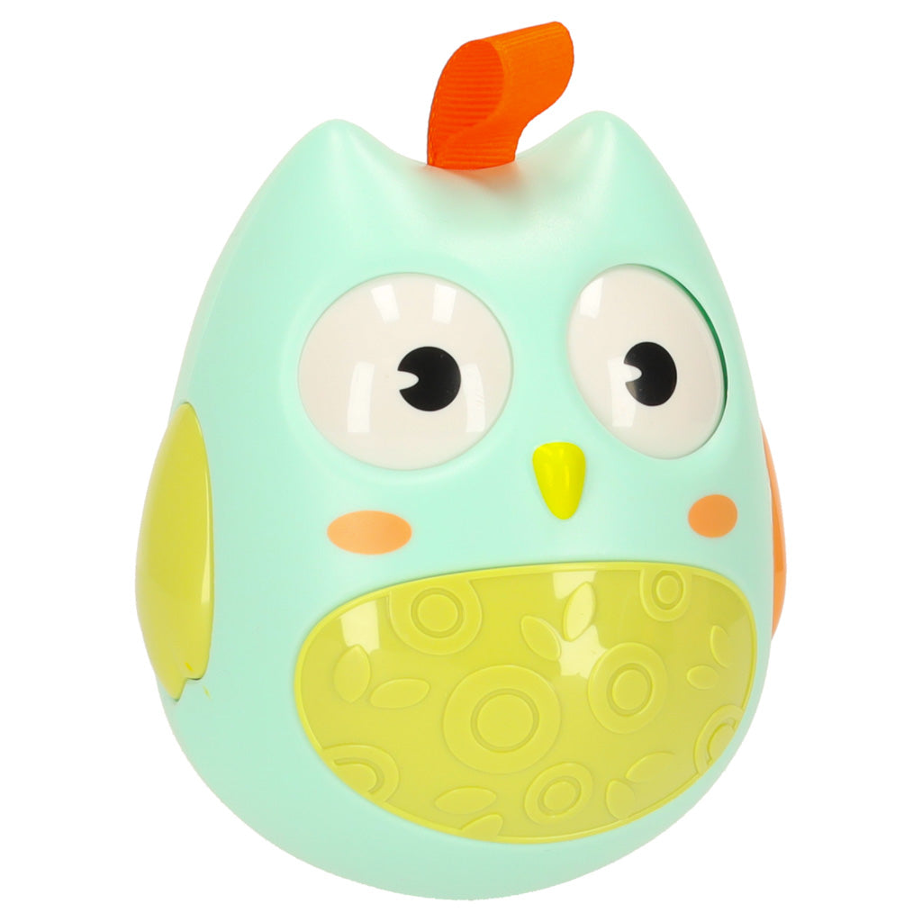 Wańka Wstańka Owl Sensory Sway Blue
