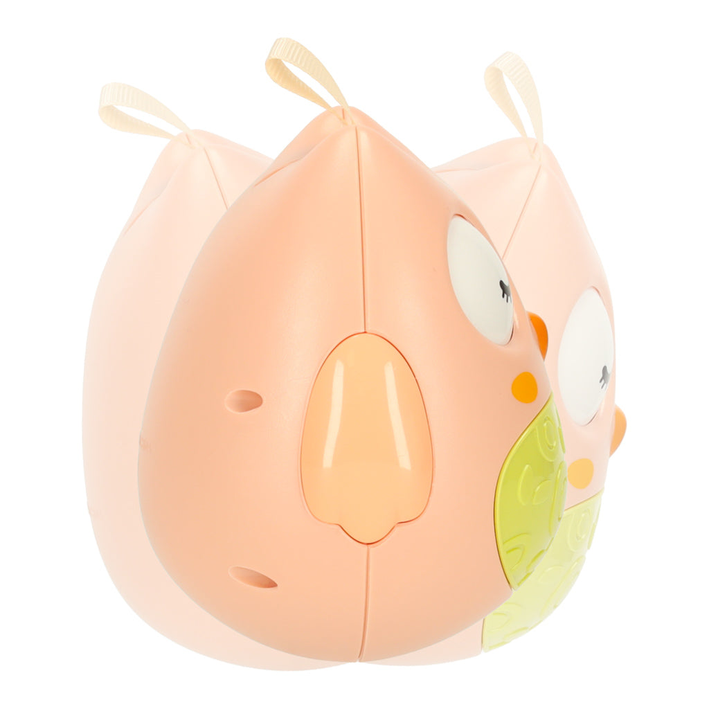 Wańka Wstańka Owl Sensory Sway Pink
