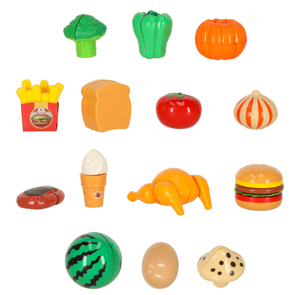 Vegetable Cutting Food Set Of 26 El.