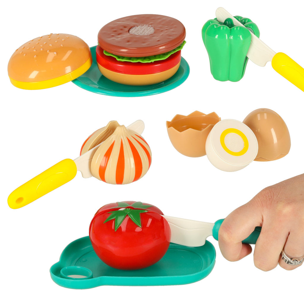 Vegetable Cutting Food Set Of 26 El.