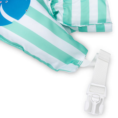 Swim Essentials Puddle Jumper - Verde/azul - Whaley - 2/6 Anos