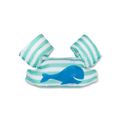 Swim Essentials Puddle Jumper - Verde/azul - Whaley - 2/6 Anos