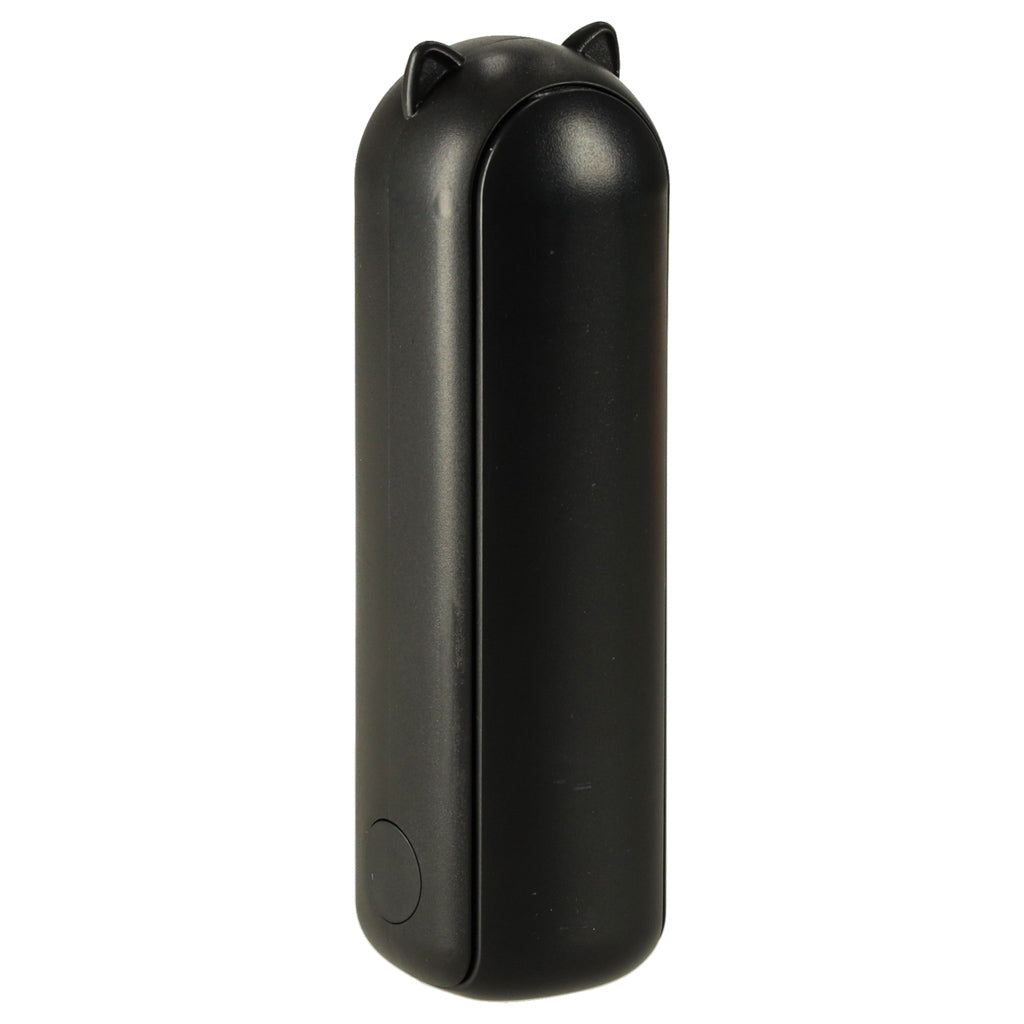 Ventilatore da scrivania Mini mulino a vento pieghevole portatile USB portatile nero