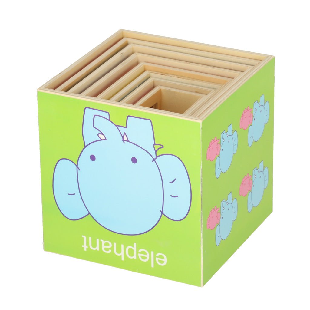 Educational Wooden Tower Sorter Shapes Learning To Count 71cm Xxl