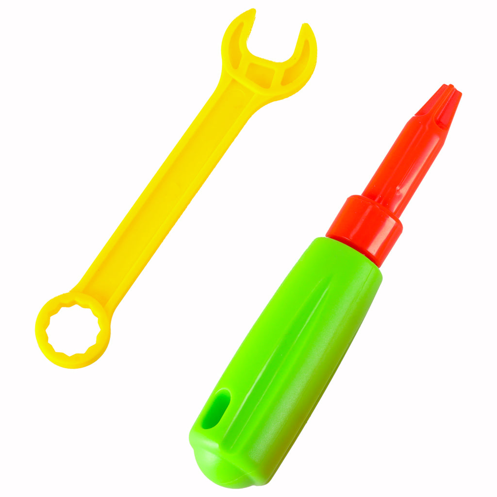 Screwdriver Drill Screws Construction Blocks 258 Elements