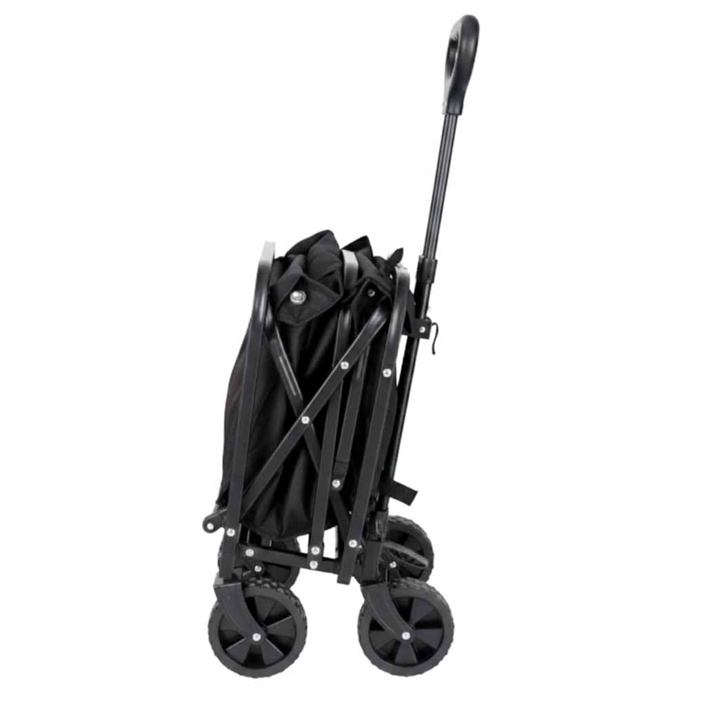 Beach Shopping Transport Cart Folding Tourist Travel Rotatable 360 Telescopic Handle