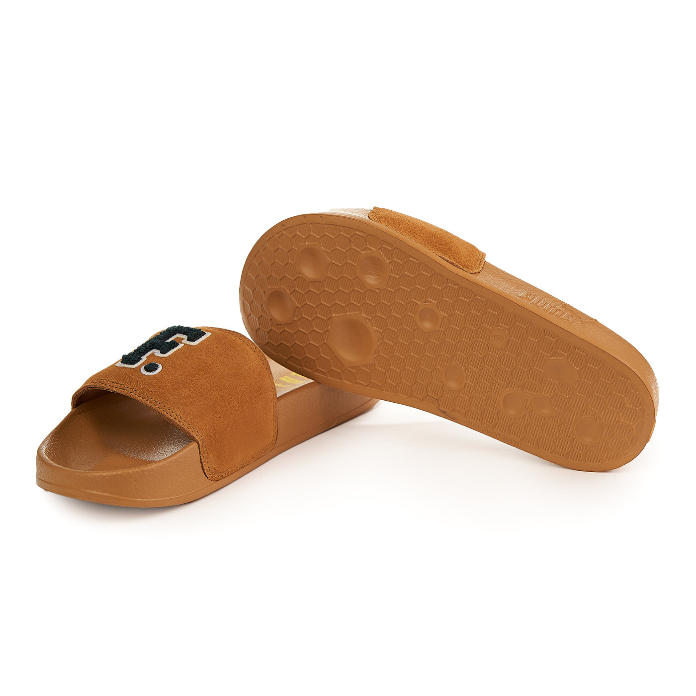 Pantofle puma fenty olověné zlatohnědé zln 0437