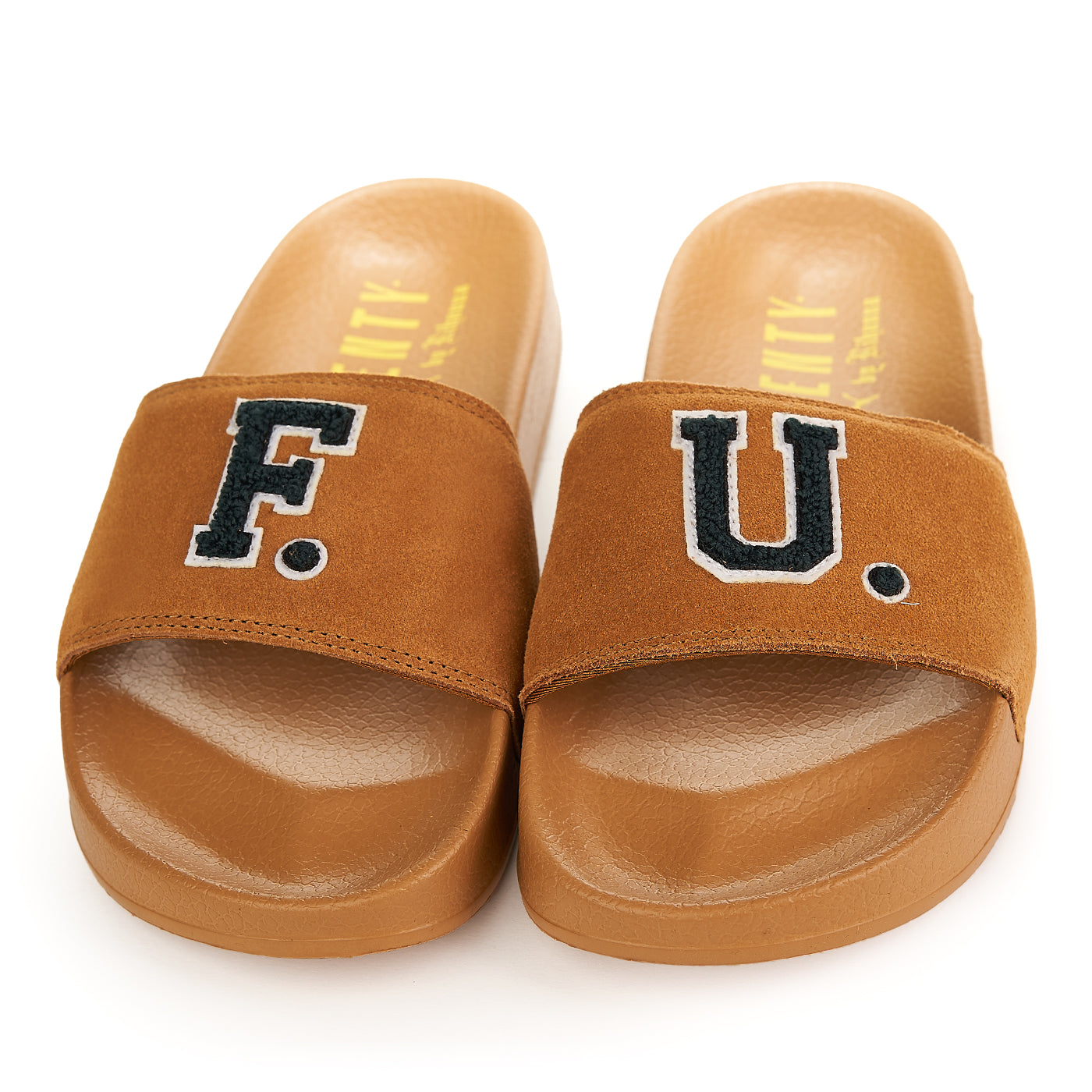 Pantofole Puma Fenty Lead Marrone Dorato Marrone