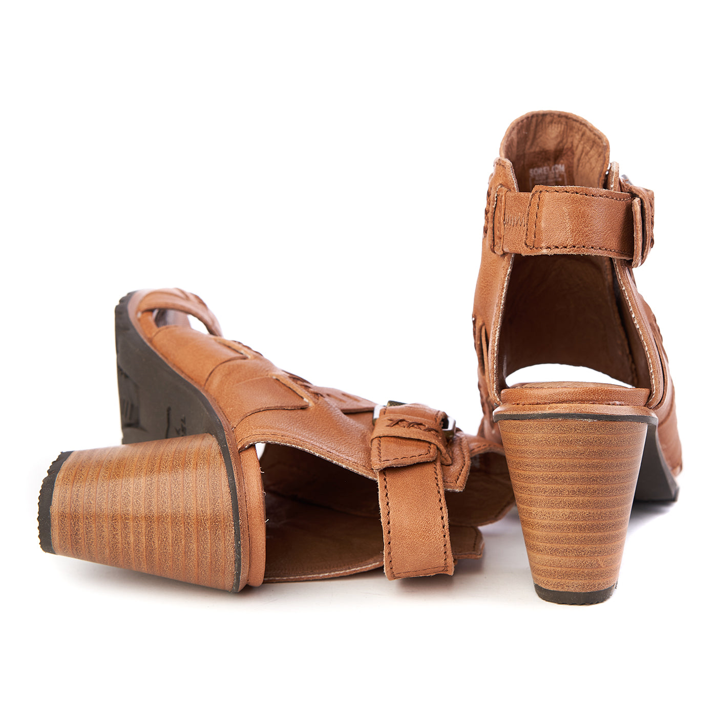 Sandály Sorel Nadia Spona Natural Leather Brown