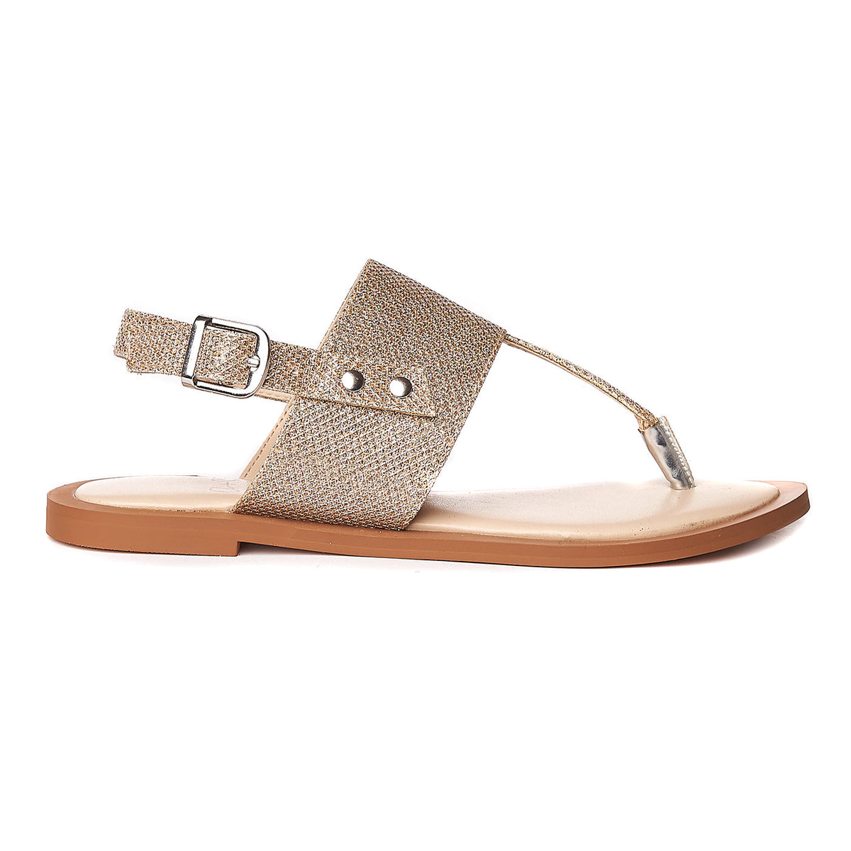 Sandali argento metallizzato