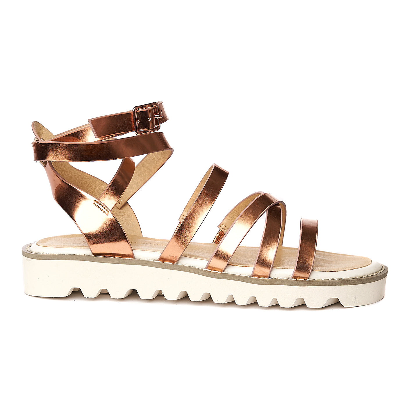 Sandali bronzo/oro