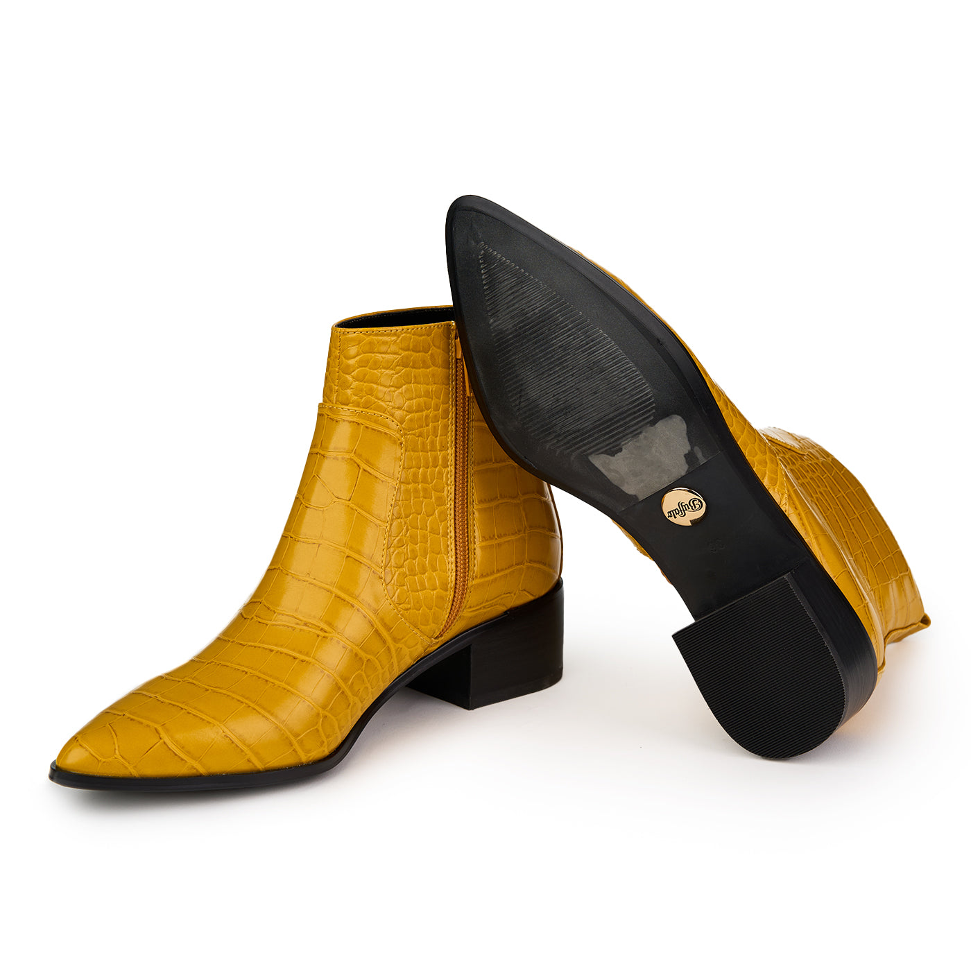 Buty Buffalo London Fiona Musztardowe Naturalne