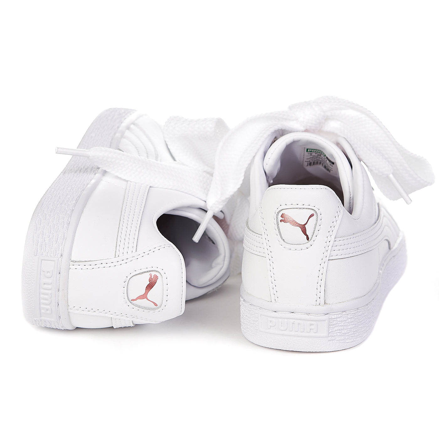 Puma Basket Heart Leather Wns Blanco