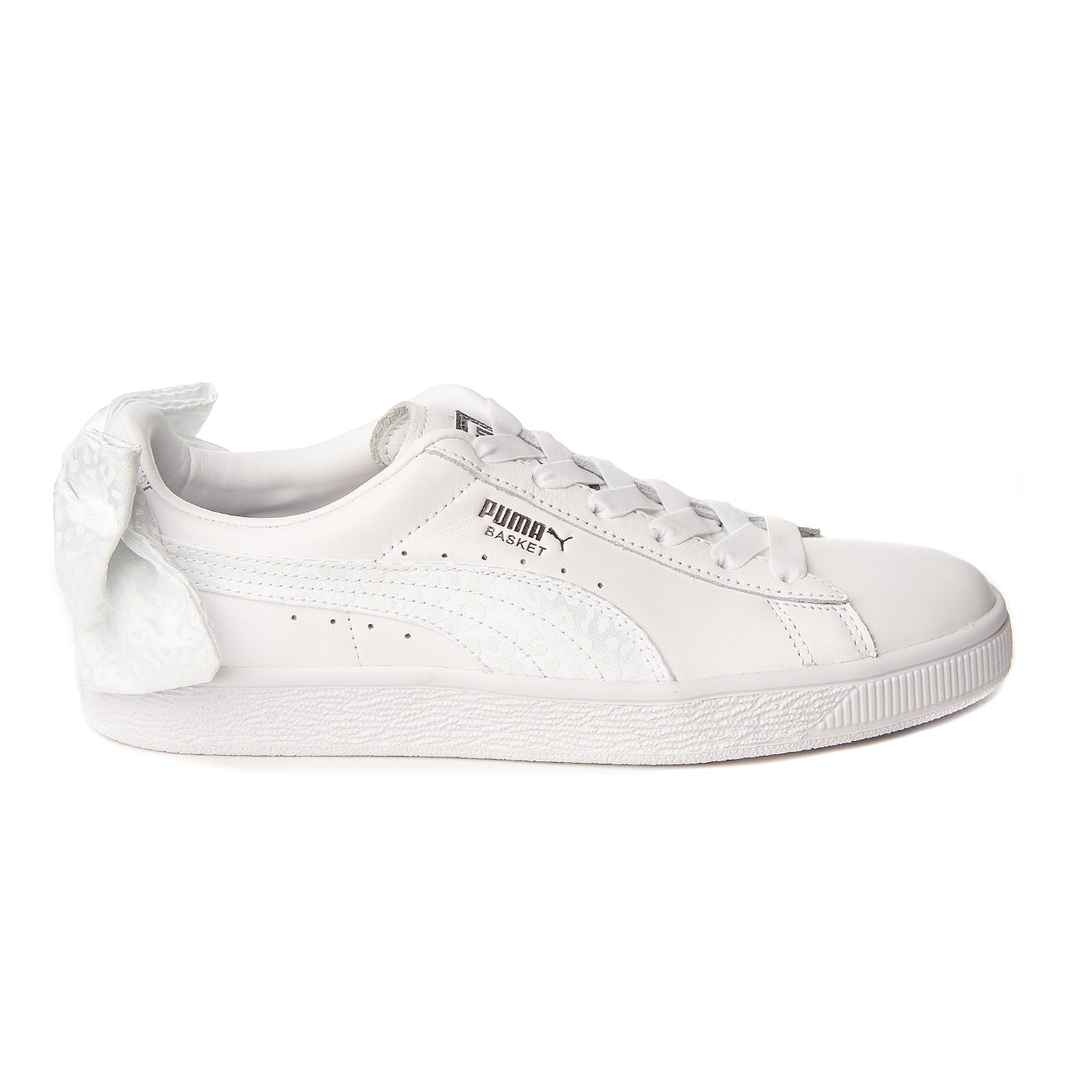 Puma Basket Bow Animal Wns White
