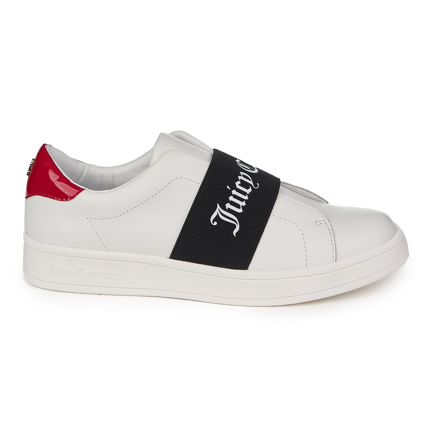 Juicy Couture Sneakers Pelle Naturale Janna Pelle Nappa Classica Bianca