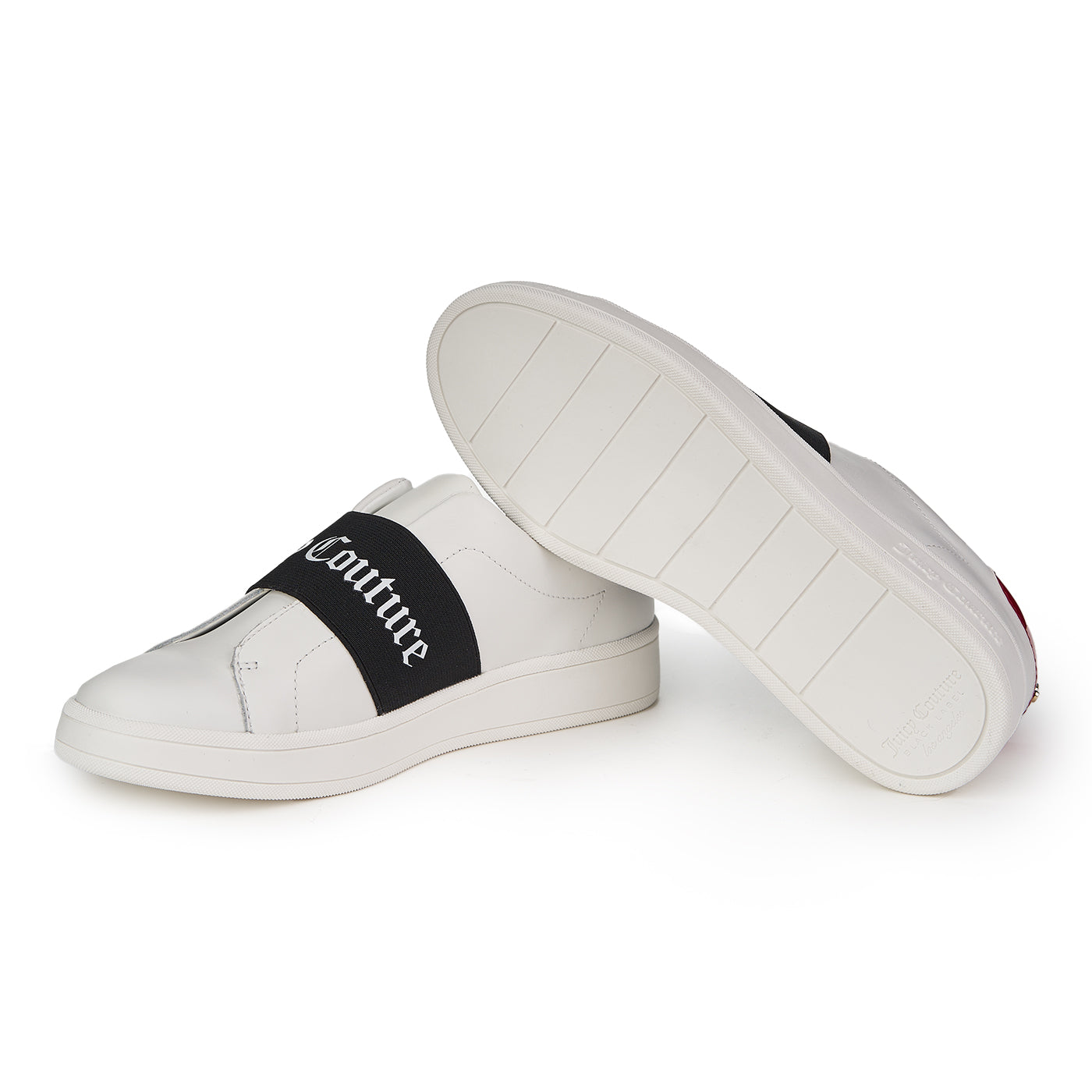 Juicy Couture Sneakers Pelle Naturale Janna Pelle Nappa Classica Bianca