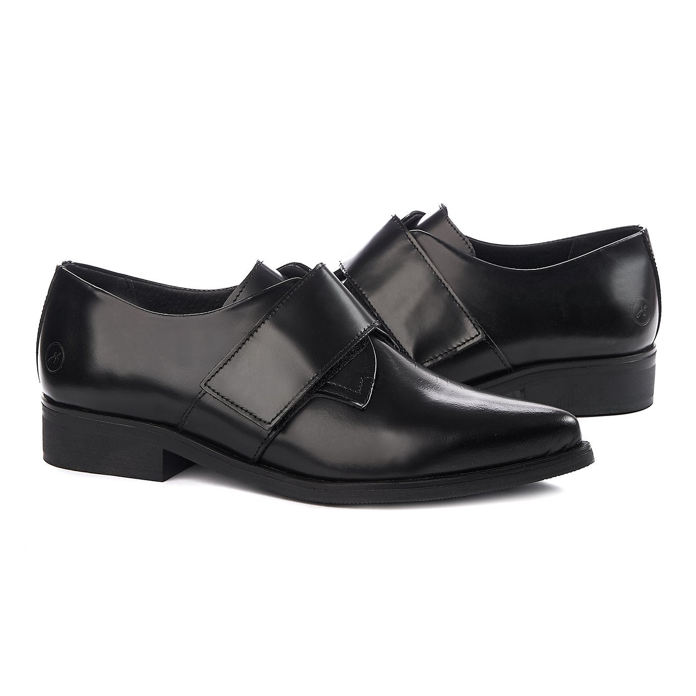 Buty Bronx Skóra Naturalna Czarne Czarne