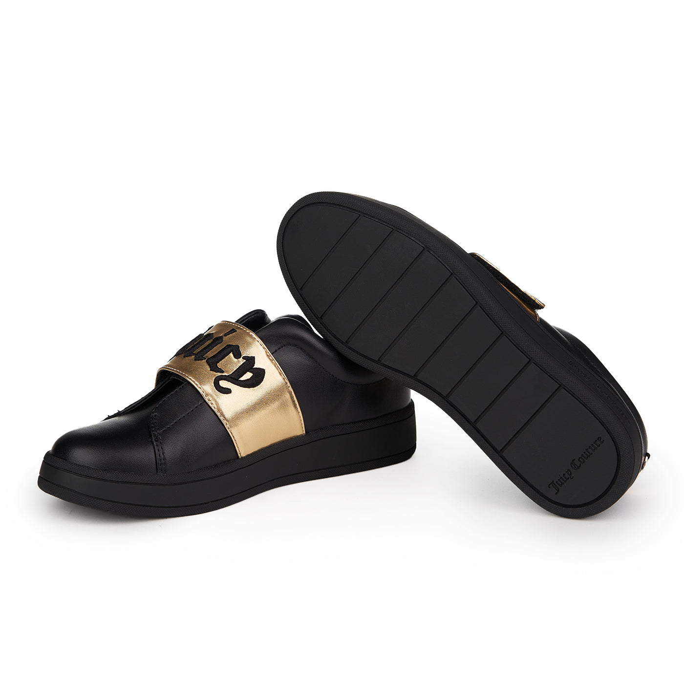 Sneakers Juicy Couture in pelle naturale Cynthia Low Top nere