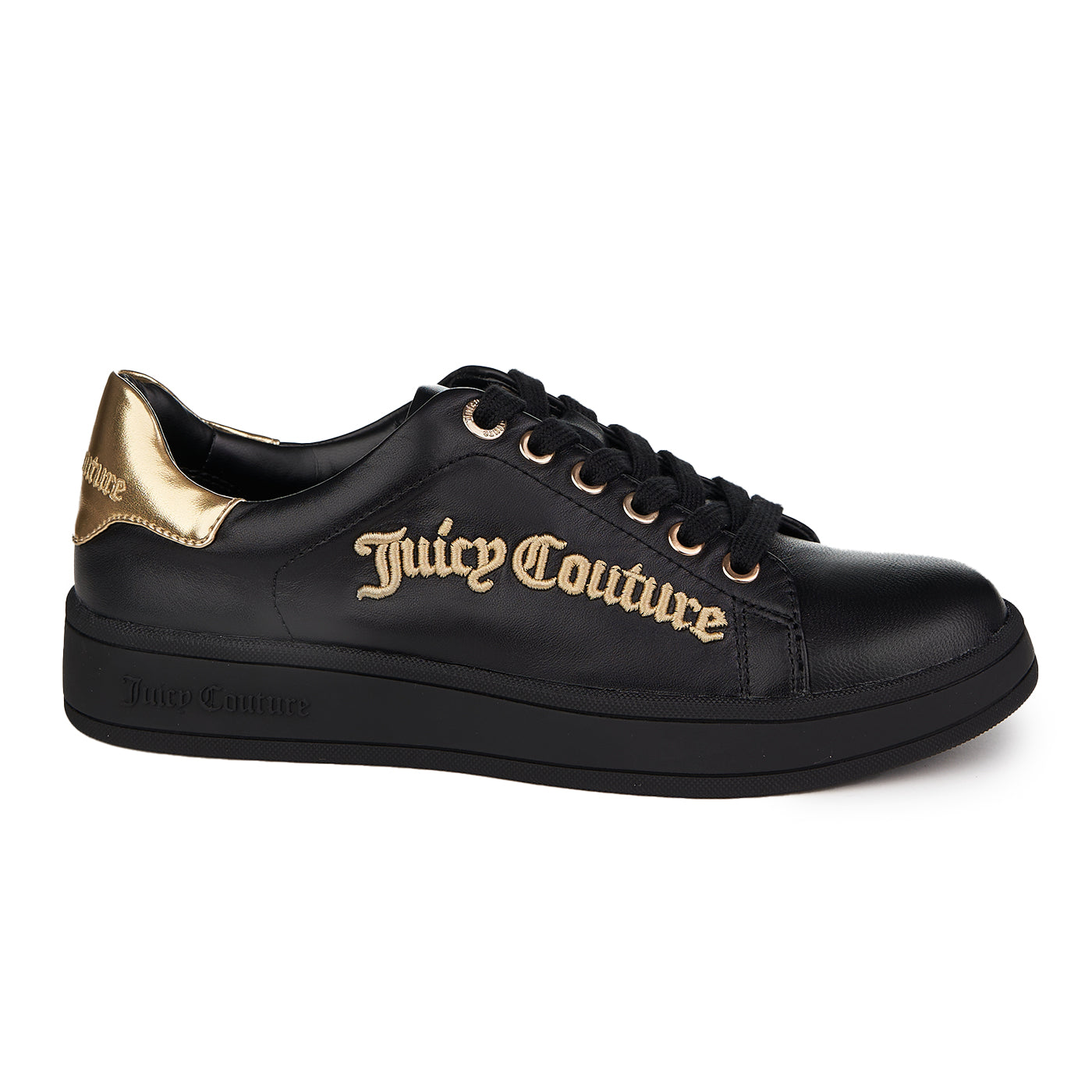 Sneakers Juicy Couture in pelle naturale Carlie Low Top nere