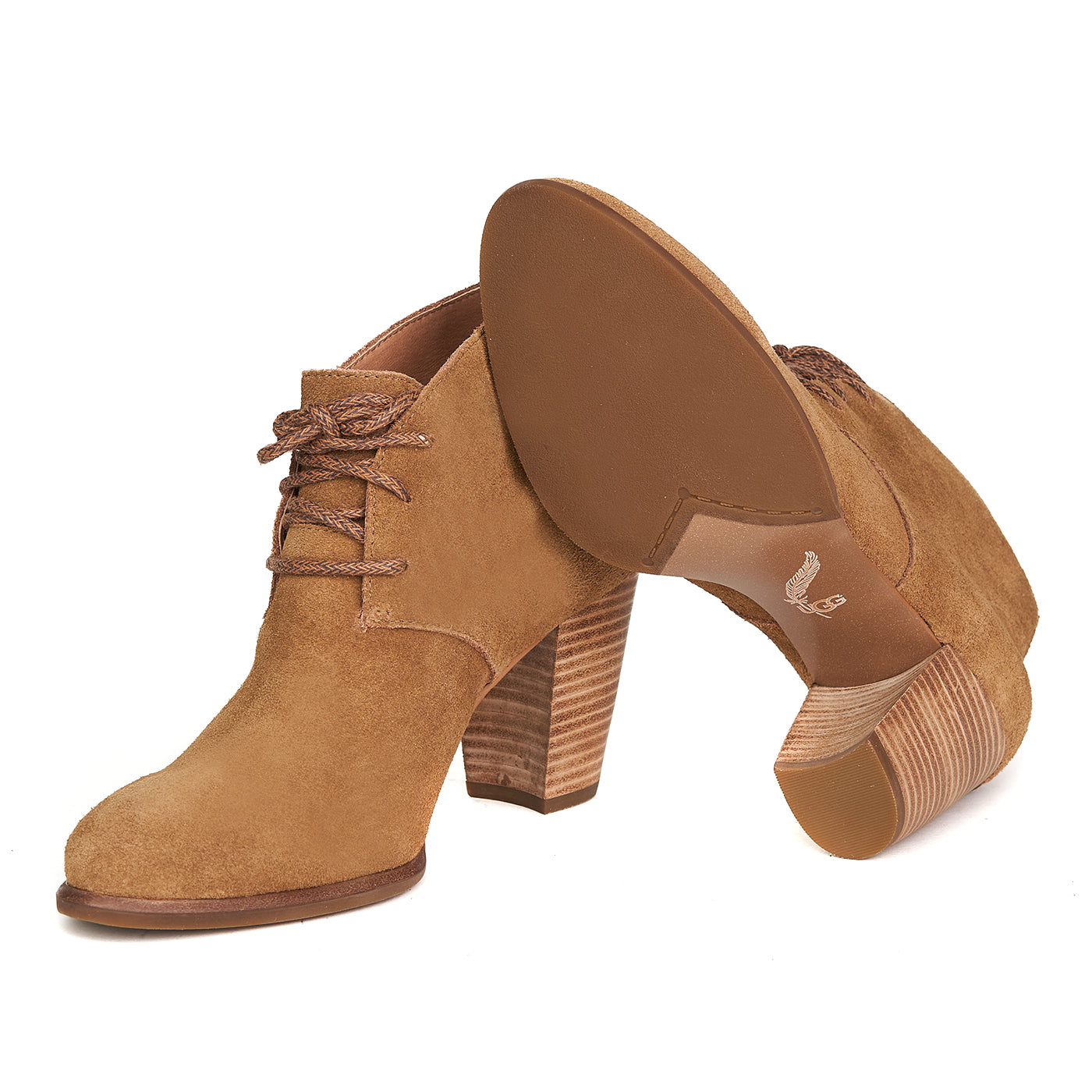 Stivali Ugg Mackie in pelle naturale marrone