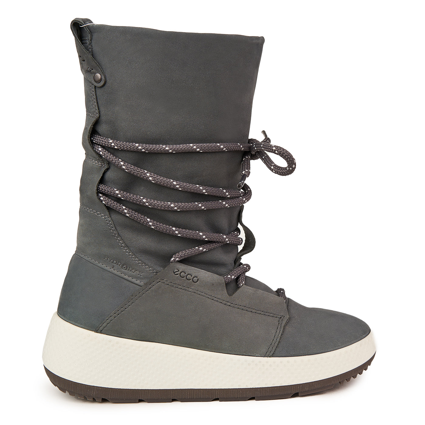 Buataisí Sneachta Ecco Dark Shadow I Leathar Fíor