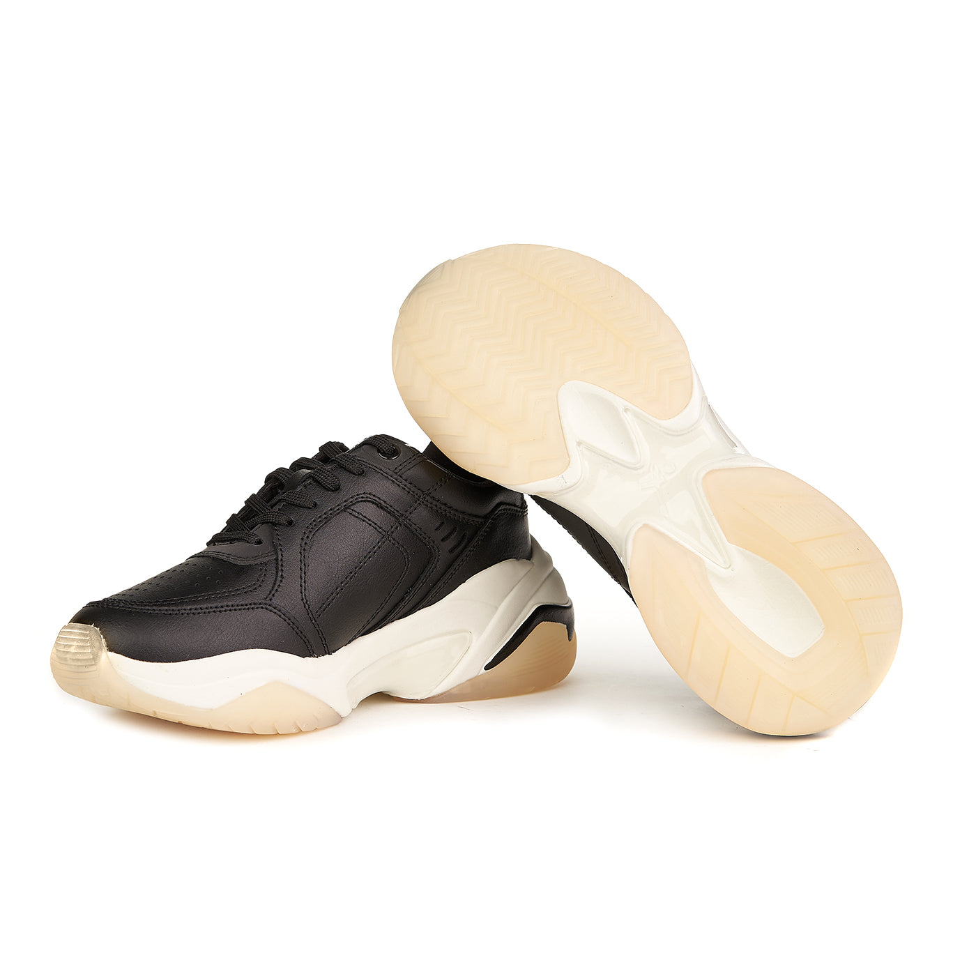 Tamaris Sneakers Naturleder Schwarz