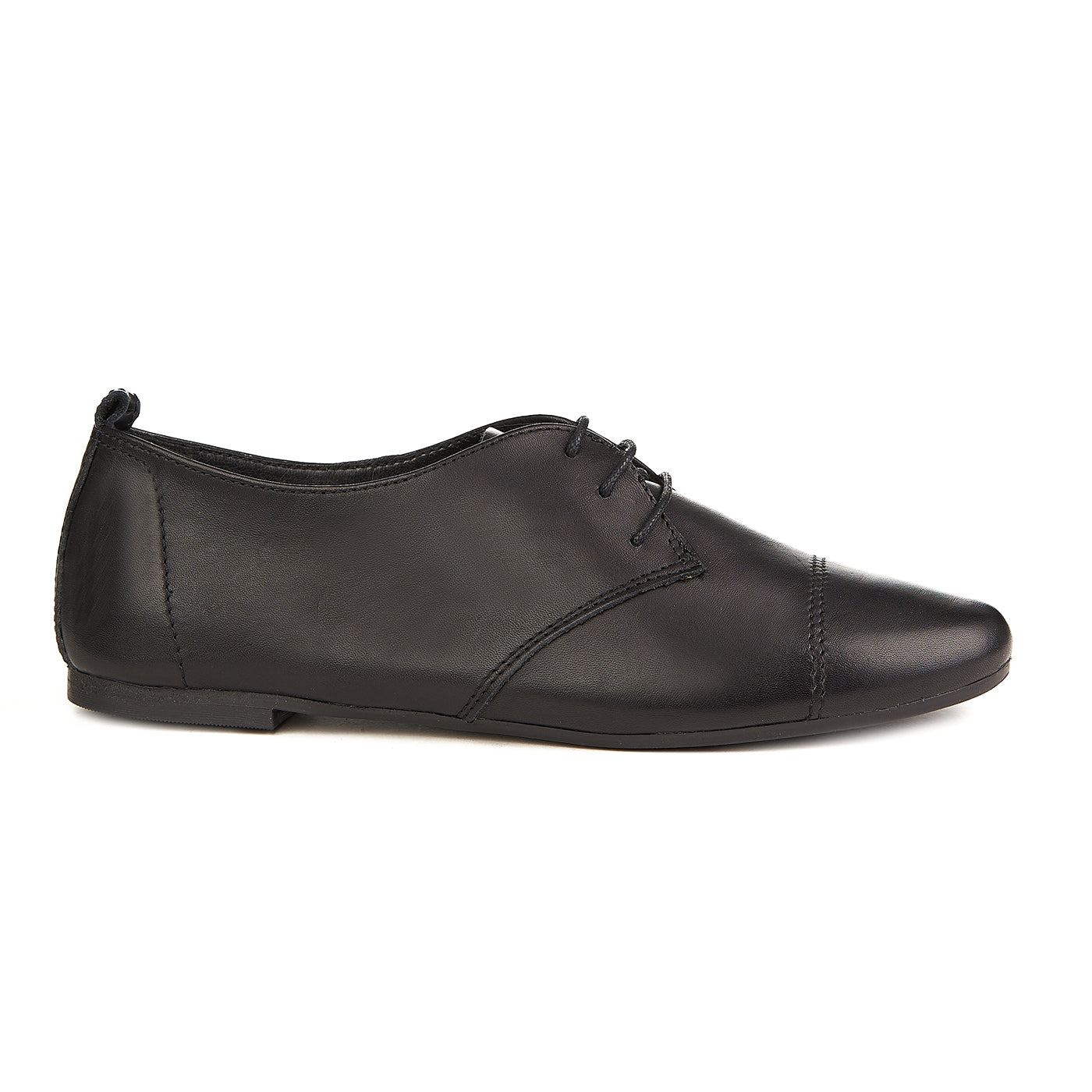 Chaussures Oxford Tamaris Cuir Naturel Noir