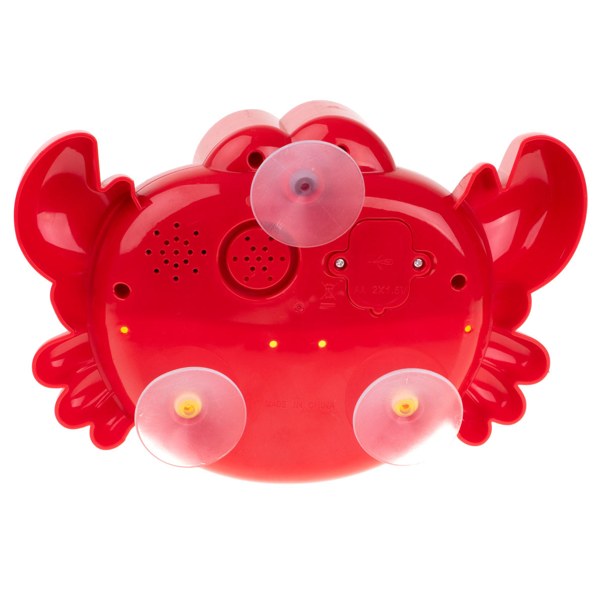 Bubble Generator Foam Crab Bath Toy