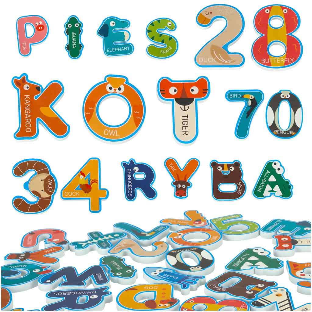 Foam Letters Numbers Bath Toy