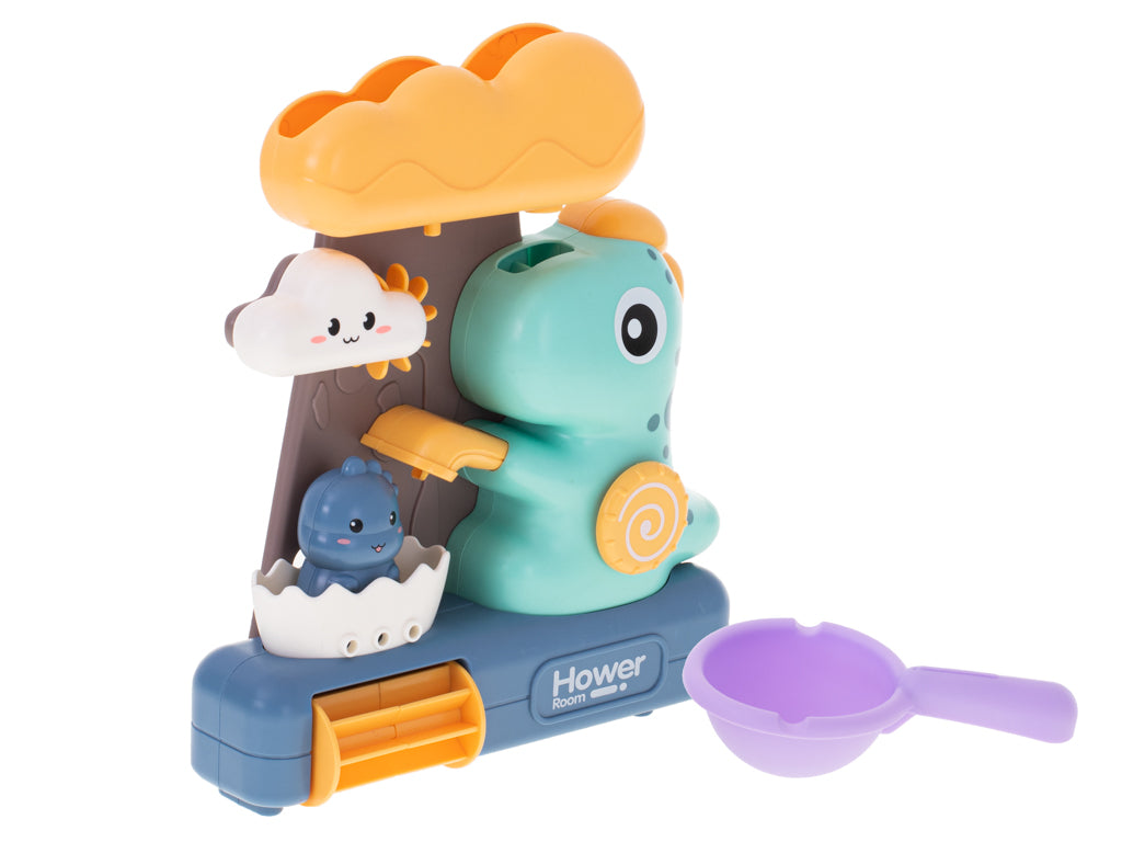 Bath Toy Shower With Dinosaur Reel