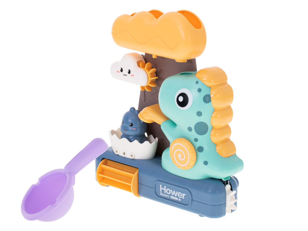 Bath Toy Shower With Dinosaur Reel
