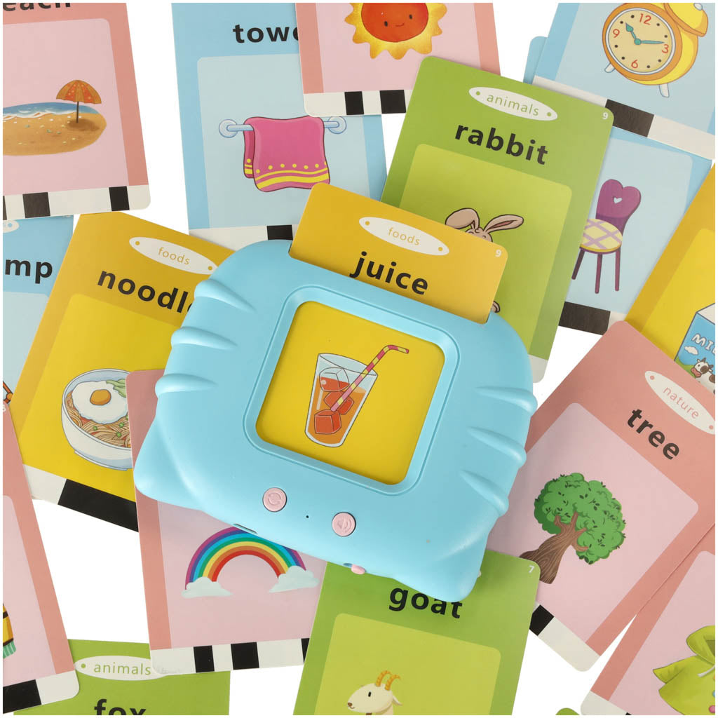 Educational Card Reader Fiszki For Learning English Vocabulary 112 Cards