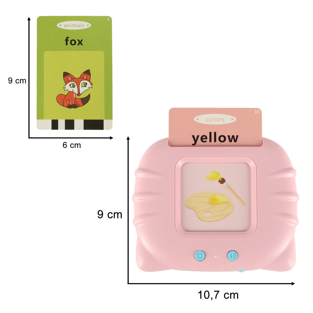 Educational Card Reader Fiszki For Learning English Vocabulary 112 Cards