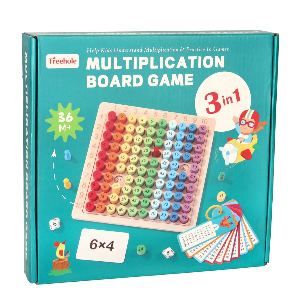 Educational Multiplication Table Toy Wooden Co