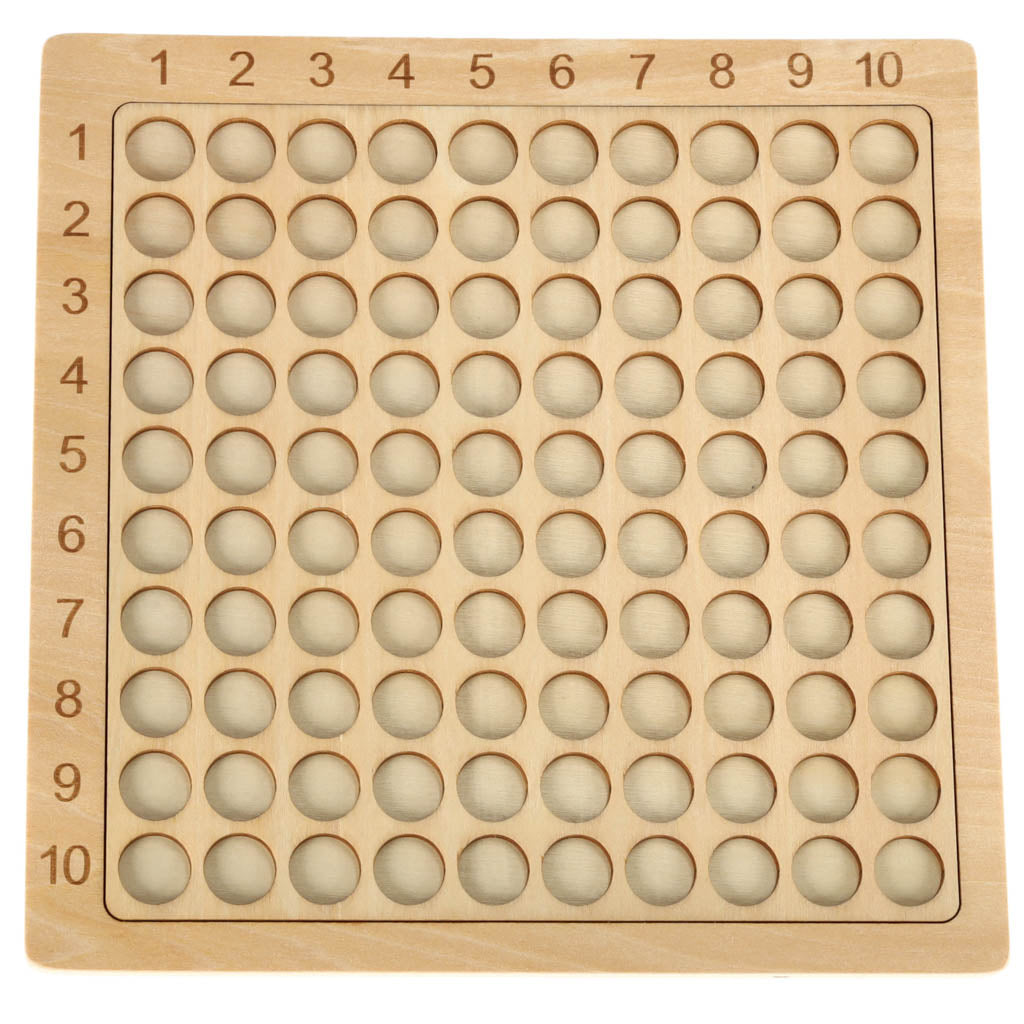 Educational Multiplication Table Toy Wooden Co