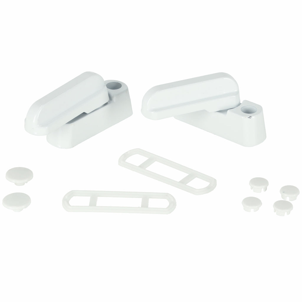 Security Window Lock White 2pcs
