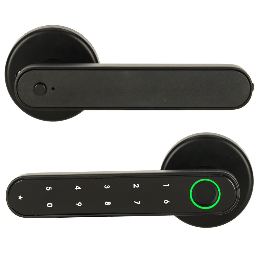 Klamka kombinowana Bluetooth z kodem linii papilarnych
