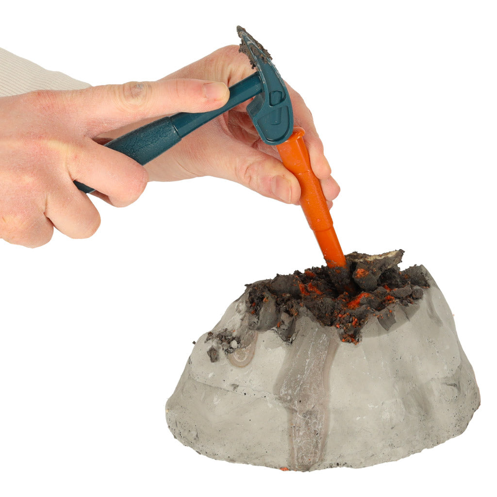 Volcanic Eruption 2-in-1 Experiment + Dinosaur