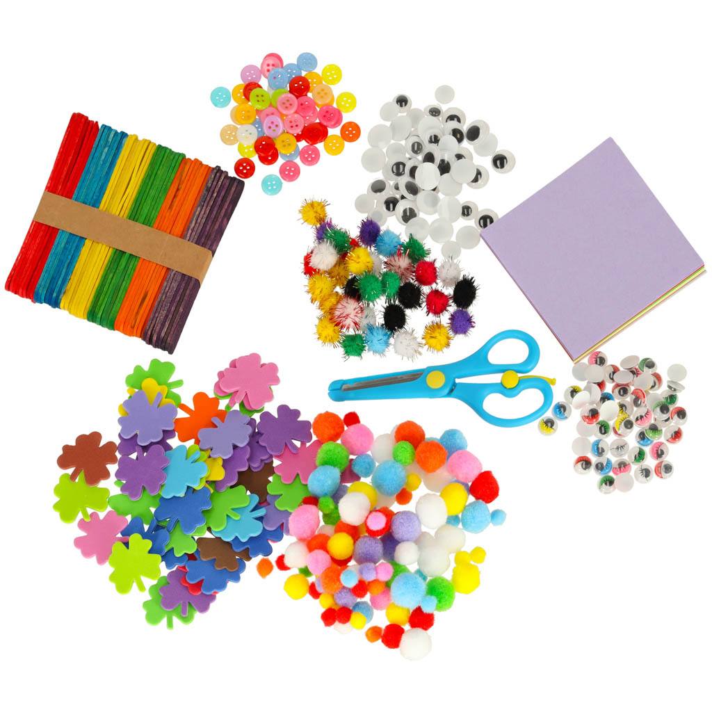 Ensemble d'art créatif pour enfants 1200el.