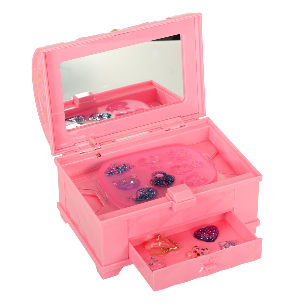 Kit Creativ Pentru Confecţionarea Bijuteriilor Mărgele Pandantive Cutie Magică Uv