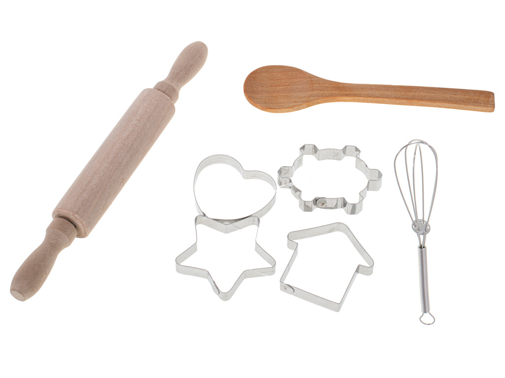 Kitchen Set For Cooking Apron + Accessories