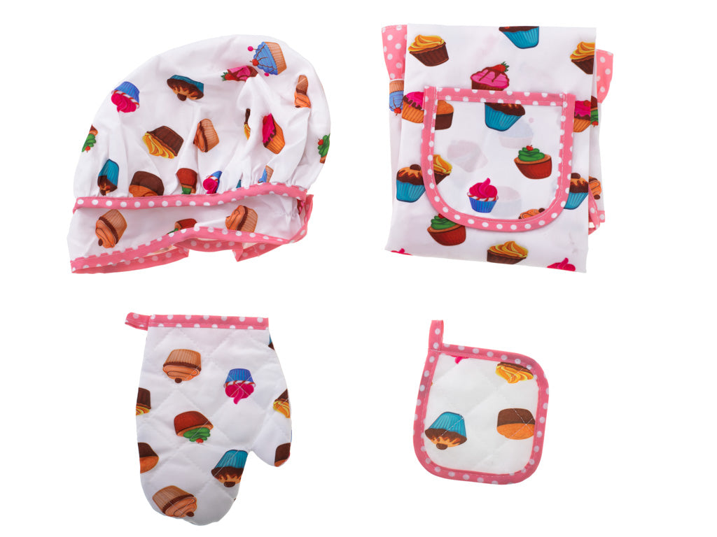 Kitchen Set For Cooking Apron + Accessories
