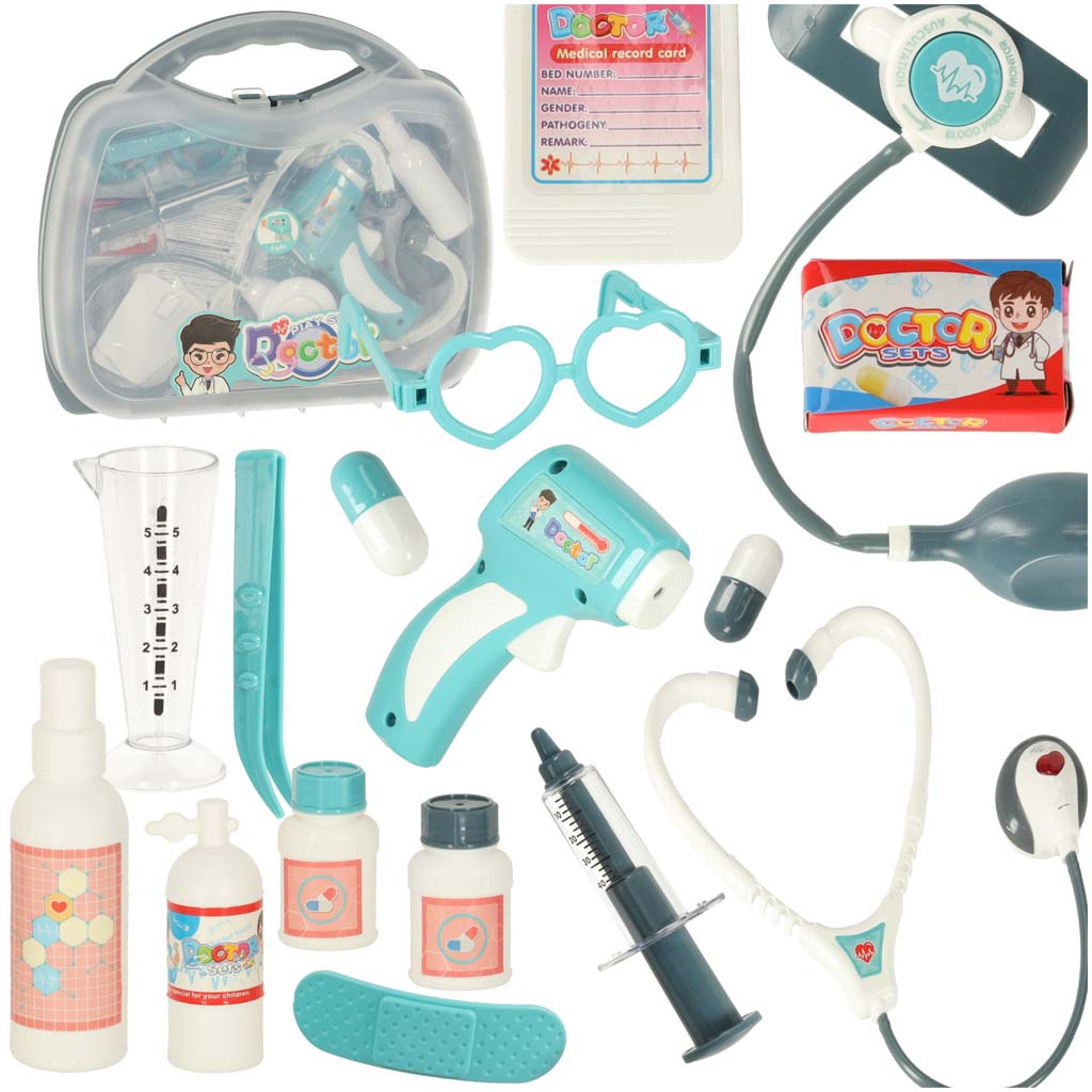Kit da medico in valigia Accessori da medico piccoli Luci sonore