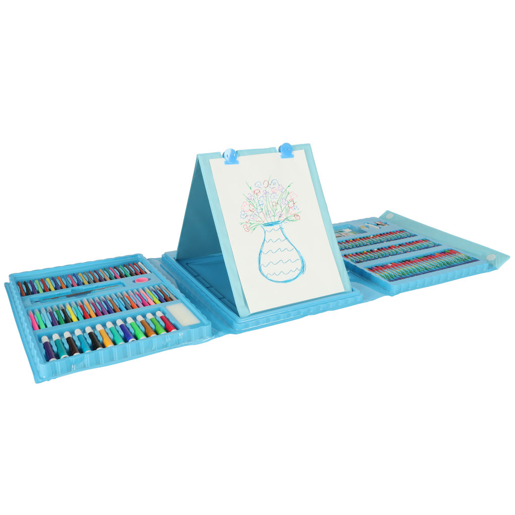 Paint Art Set im Koffer 208el. Blau