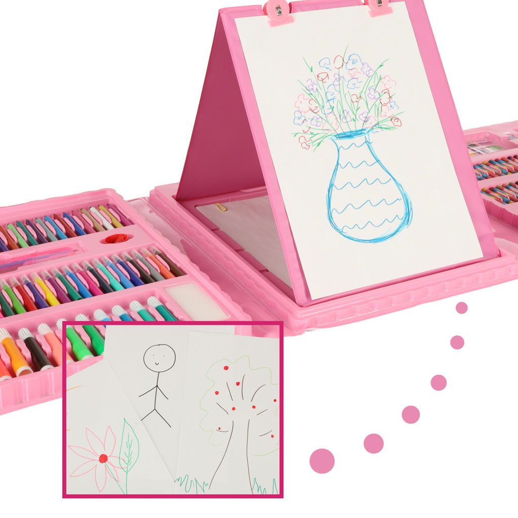 Paint Art Set In Case 208el Pink