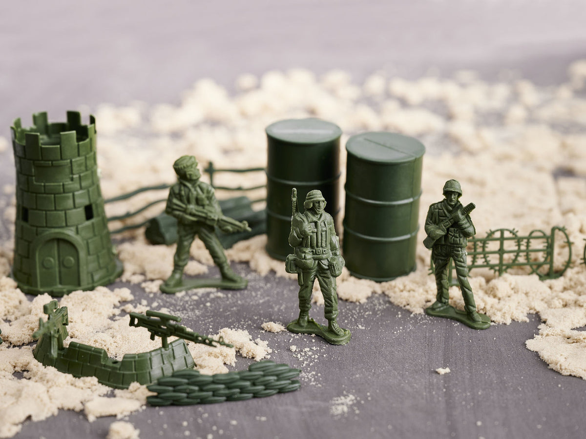 Soldiers Military Base Figures Set 114el.